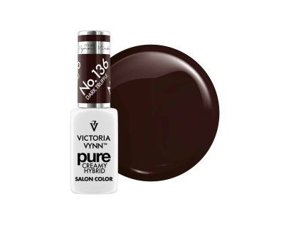 VICTORIA VYNN - PURE CREAMY HYBRID - 136 DARK TRUFFLE 8ml