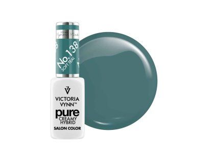 VICTORIA VYNN - PURE CREAMY HYBRID - 138 SOFT TEAL 8ml