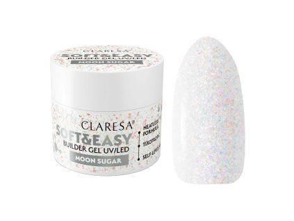 CLARESA SoftEasy Builder Gel 12g Baby Pink masolat 1