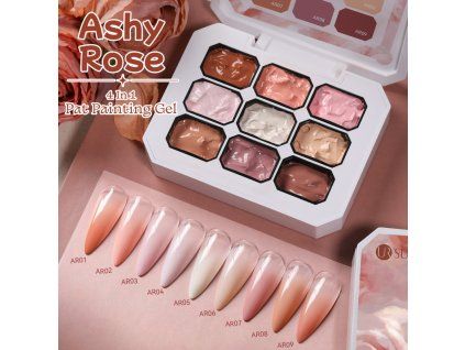 Born Pretty 4in1 Painting Gel Palette No.L01 Ashy Rose