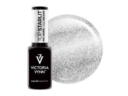 Victoria Vynn - Gel Polish Top - Starlit Silver no Wipe 8ml