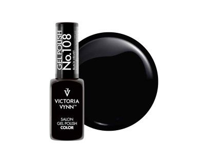 Victoria Vynn - Gel Polish - 108 Black Velvet 8ml