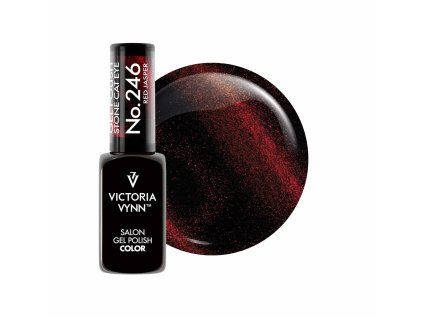 Victoria Vynn - Gel Polish - 246 Stone Cat Eye Red Jasper 8ml