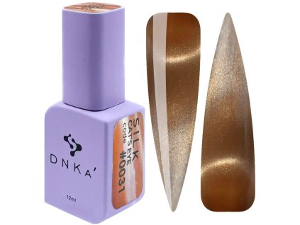 deliashop sk dnka color gel polish cat eye silk 0031