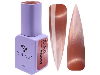deliashop sk dnka color gel polish cat eye silk 0032