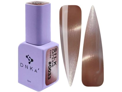 deliashop sk dnka color gel polish cat eye silk 0033