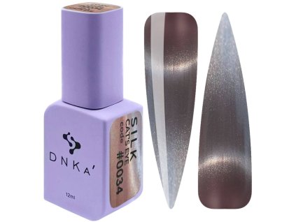 deliashop sk dnka color gel polish cat eye silk 0034