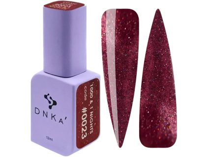 deliashop sk dnka color gel polish night 0023