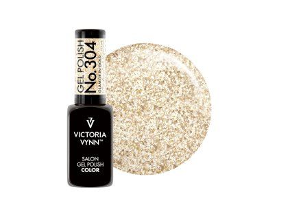 Victoria Vynn - Gel Polish - 304 Glamor in gold 8ml