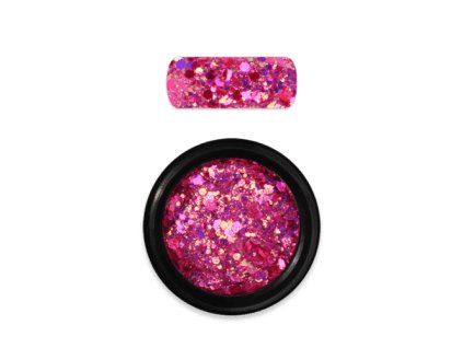 Moyra - Holo glitter mix - 16 Magenta