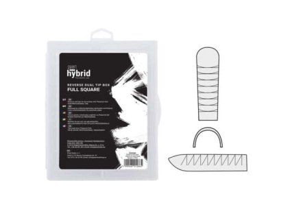 Pearl Nails - hybrid Reverse Dual Tip Box - full Kocka