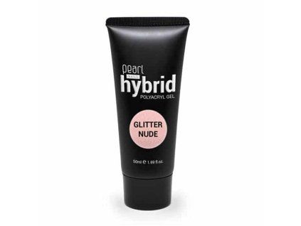 Pearl hybrid PolyAcryl Gel Glitter Nude 1