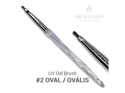 43519 WEB Profinails UV Gel Brush dcrs2 Oval ecset 600X600 1