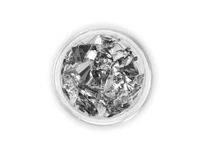 Pearl Nails - Füstfólia pehely - ezüst