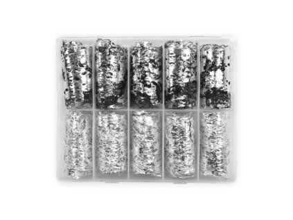 Füstfólia háló szett - Silver & Black