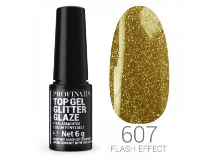 Profinails – LacGel – 607 (Glitter Glaze)