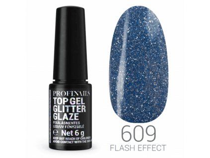 Profinails – LacGel – 609 (Glitter Glaze)