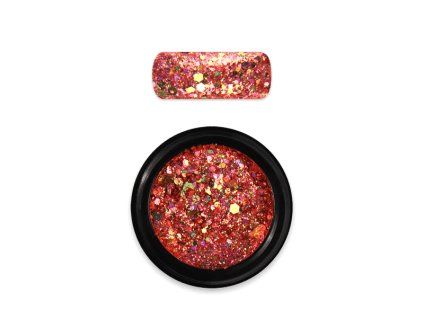 45543 Holo glitter mix 21 Orange