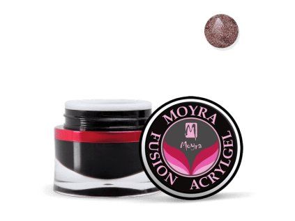 47797 MoyraFusionAcrylgel 106 Rosegold Glittery Shine 15g 1