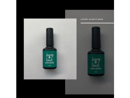 Luxury Nails - Elastic Base Gel - Clear - ecsetes