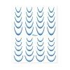 60447 Moyra vizes matrica valogatas 10 Ombre Blue