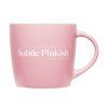 ceramic mug pink 1