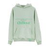 hoodie green m oversize
