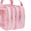 cosmetic bags two pack pink 2