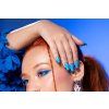 stylizacja paznokci lakier hybrydowy gel polish 420 why so blue 101f