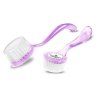 manicure pedicure brush violet