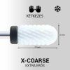 Pearl Nails - KÉTKEZES kerek végű henger kerámia csiszolófej - Fine (Finom)