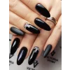 Best Intense Black Gel Nails Victoria VYNN Pure Creamy Hybrid 036 Jet Black 1 11