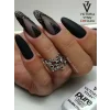 Best Intense Black Gel Nails Victoria VYNN Pure Creamy Hybrid 036 Jet Black 1 9