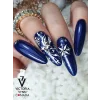 Best Navy Blue Sparkle Nails Victoria VYNN Pure Creamy Hybrid 066 Night Watch 1 4