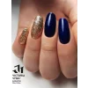 Best Navy Blue Sparkle Nails Victoria VYNN Pure Creamy Hybrid 066 Night Watch 1 3