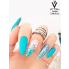 Best Turquoise Green Nails Victoria VYNN Pure Creamy Hybrid 068 By the Bay 1 1