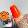075 hot orange gel polish pure creamy 8ml victoria vynn