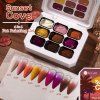 BORN PRETTY 4in1 Painting Gel Palette No.L04 Sunset Cove