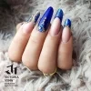 gel polish 218 sapphire blue