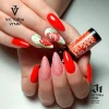 gel polish 255 brick red