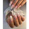 Francia töltés acrylzselével, Victoria Vynn Master gellel😎Master gel 10 Milky pinkMaster gel 3