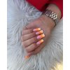 Reszelt mosolyvonalas francia🥹🤍✨🍑Felhasznált anyagok •Victoria Vynn master gel Cover Rose, 3