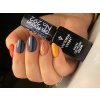 oja semipermanenta gel polish dark blue aura 8215