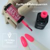 gelpolish uv led gellack victoria vynn dinanaglar gel polish crazy in colors sommar naglar neon 338 Frantic Rouge rosa 1