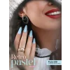 pure creamy hybrid white light creamy pastel mint green gel polish vintage patina no. 239 1 1
